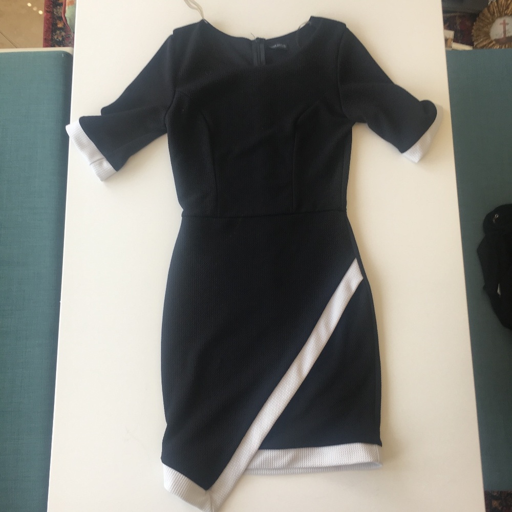 Black & White Mini Dress